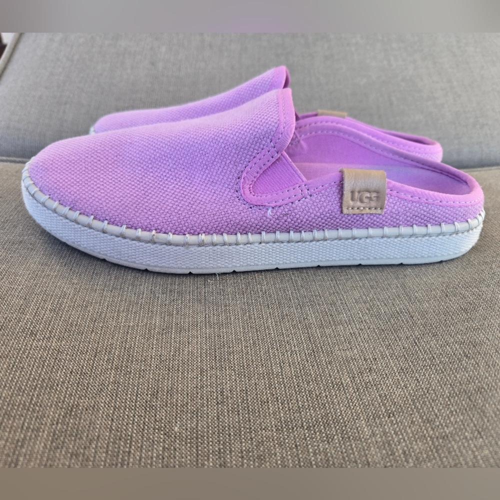 Women's Ugg Delu Slide Casual Shoes Sneakers Wildflower Pink Size 7.5
